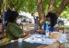 Professor Jane Naana Opoku-Agyemang registers as a voter