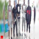 Indian helps fly stranded Ghanaian footballers back to Ghana Ghanaian players departing from India