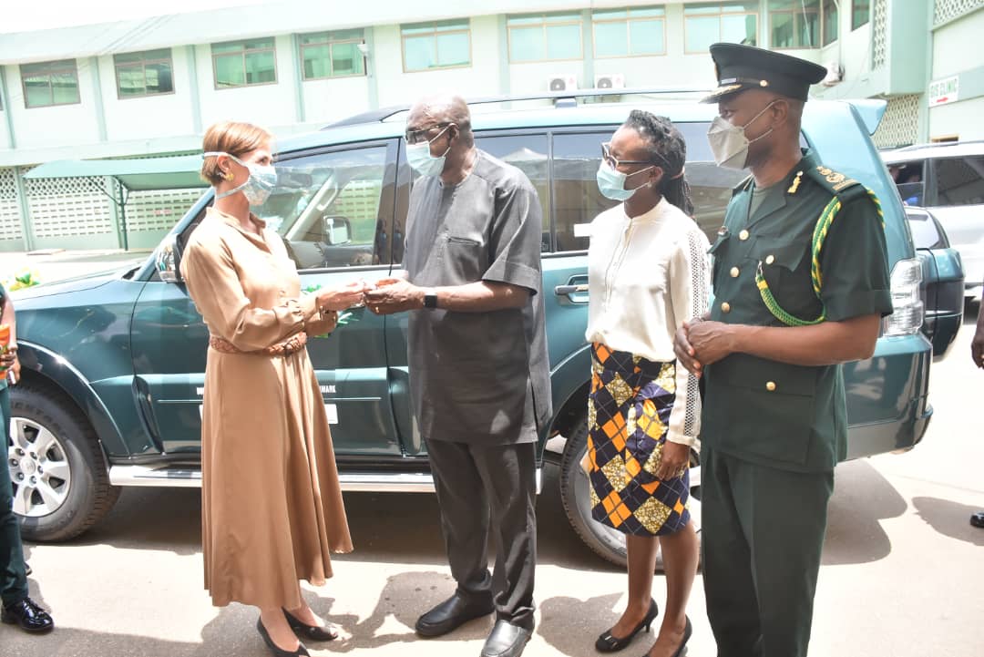 Danish Govt presents vehicle, IT equipment to Immigration Service