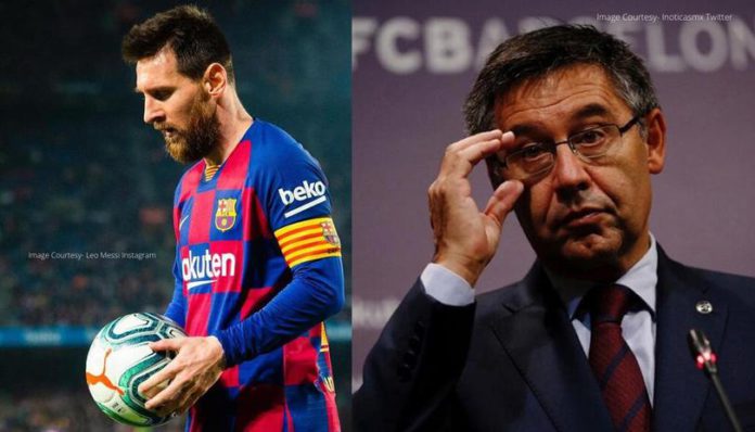 Messi and Bartomeu