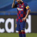 Lionel Messi hands in Barcelona transfer request