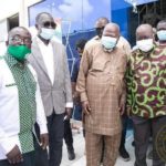 Allotey Jacobs poses with Akufo-Addo