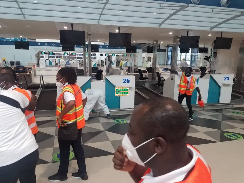 Fumigation Exercise is Terminal 3 ahead of Airport Reopening