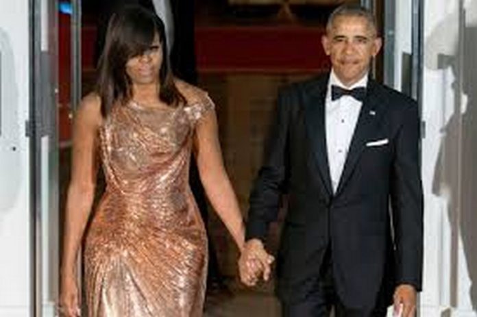 Former first lady Michelle Obama and former President Barack Obama (WireImage)