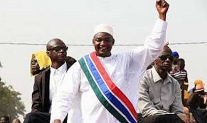 Gambian President Adama Barrow