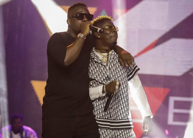 Sarkodie and Shatta Wale perform together at Black Love Virtual Concert