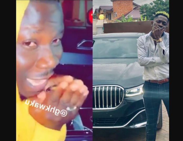 Stonebwoy and Shatta Wale show off their cars