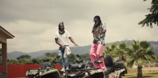 Stonebwoy and Emmanuel Adebayor in Putuu music video