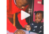 Stonebwoy and his daughter, Catherine-Jidula