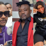 File photo: L-R: Mr Logic, Bullet and Wendy Shay