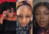 L-R: Lydia Forson, Rosemond Brown aka Akuapem Poloo and Yvonne Okoro