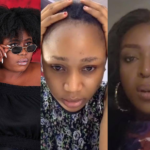 L-R: Lydia Forson, Rosemond Brown aka Akuapem Poloo and Yvonne Okoro