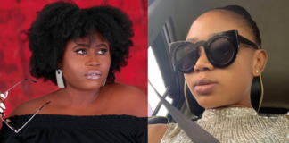 L-R: Lydia Forson and Akuapem Poloo