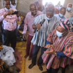 President Mahama visits his hometown, Bole
