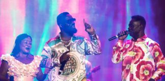 Sarkodie and Yaw Sarpong perform during Black Love Virtual Concert