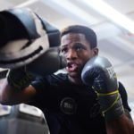 FILE — Duke Micah of Ghana works out at at Gleason’s Gym on December 04, 2019 in the Brooklyn borough of New York City. Emilee Chinn/Getty Images/AFP