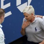 A remorseful Djokovic instantly apologised to the line judge and checked on her condition while she received treatment