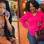 Efia Odo and mother