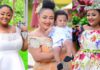 Matilda Asare and son