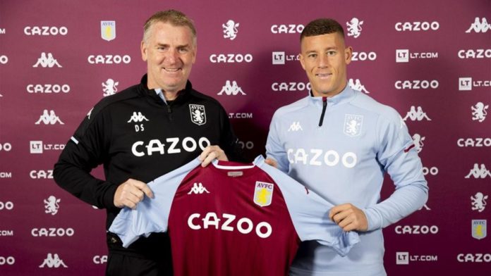 ROSS BARKLEY HAS JOINED ASTON VILLA (CREDIT: @AVFCOFFICIAL) IMAGE CREDIT: TWITTER