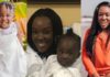Stonebwoy's wife and daughter