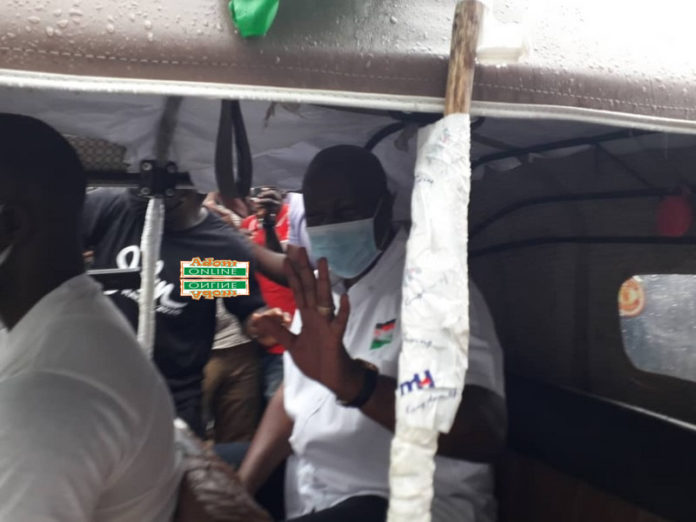 Mahama campaigns in Wa