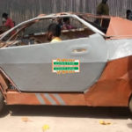 BECE candidate builds scrap metal car