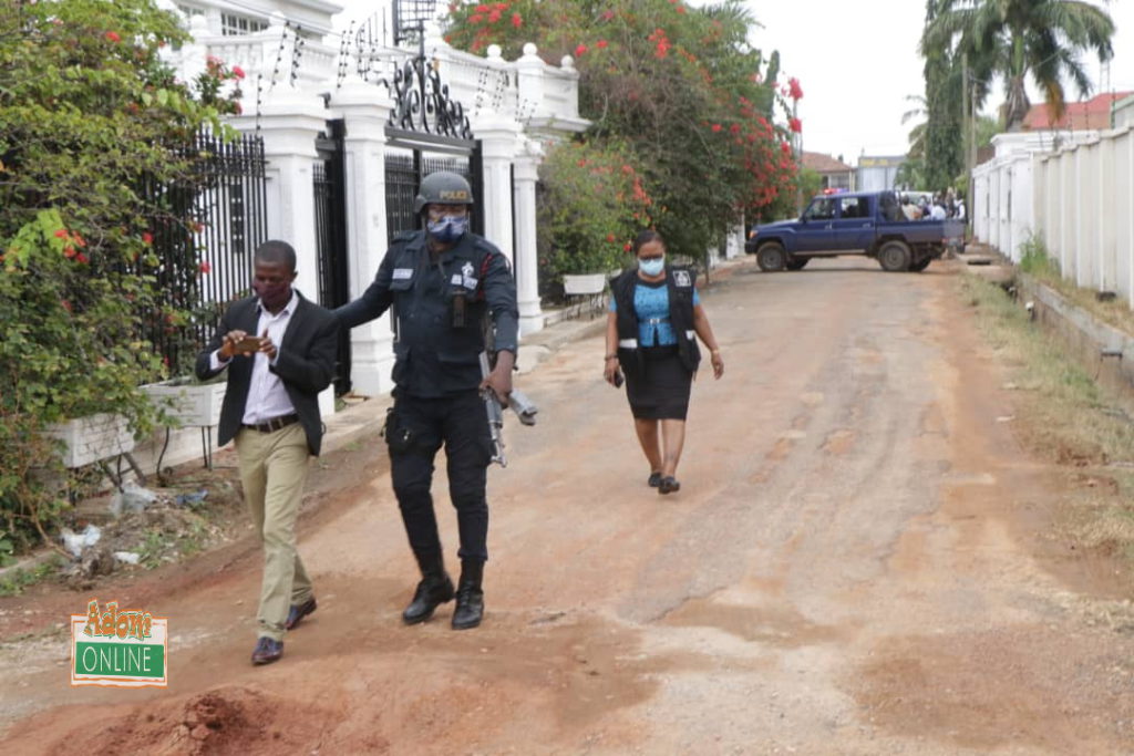 UG law lecturer’s murder: Police storm residence