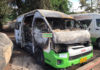STC bus burnt by alleged secessionist group Western Togoland
