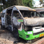 STC bus burnt by alleged secessionist group Western Togoland