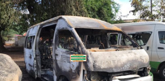 STC bus burnt by alleged secessionist group Western Togoland