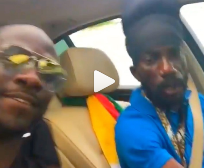 Okyeame Kwame and Sizzla Kalonji in Jamaica