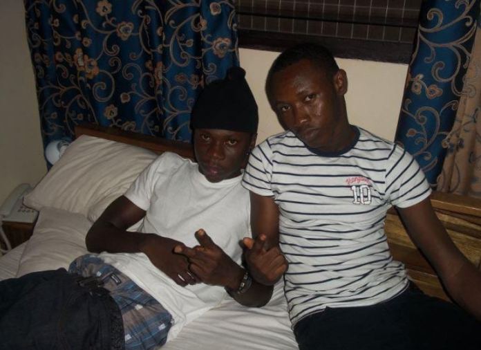 L-R: Stonebwoy and Sadick Assah