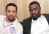 L-R: Majid Michel and John Dumelo