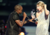 Kanye West and Taylor Swift at 2009 VMAs