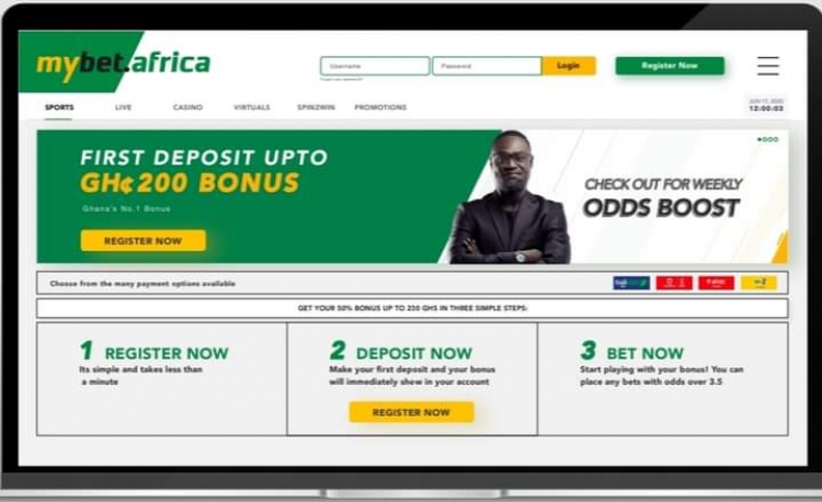 Mybet.africa outdoors new platform design - Adomonline.com