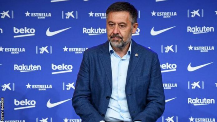 Bartomeu has been president since Sandro Rosell resigned in 2014