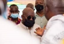 President Akufo-Addo was recently in the area to initiate the construction of a district hospital
