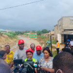 Lydia Alhassan starts construction of drainage system to end floods in her constituency