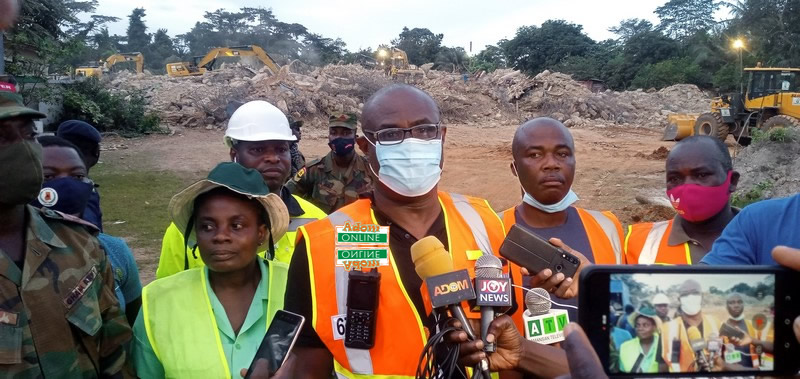 Akyem Batabi church building collapse