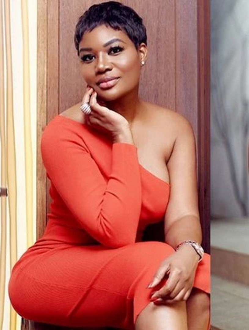 Sandra Ankobiah frees her chest in new