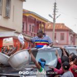 Election 2020: Nana B mobbed at Bantama market