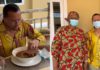 Australian High Commissioner causes stir after pictured eating fufu with left hand