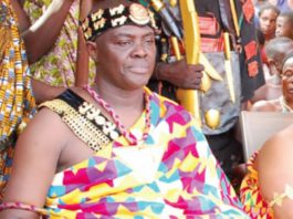 The Paramount Chief of Dormaa Traditional Council, Osagyefo Oseadeeyo Agyemang-Badu II