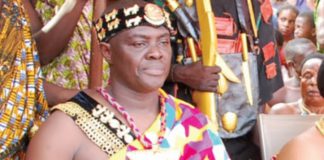 The Paramount Chief of Dormaa Traditional Council, Osagyefo Oseadeeyo Agyemang-Badu II