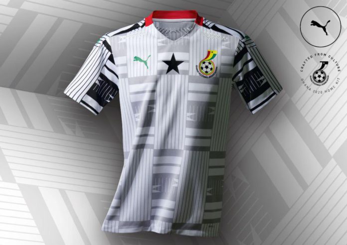 New Ghana Black Stars jersey