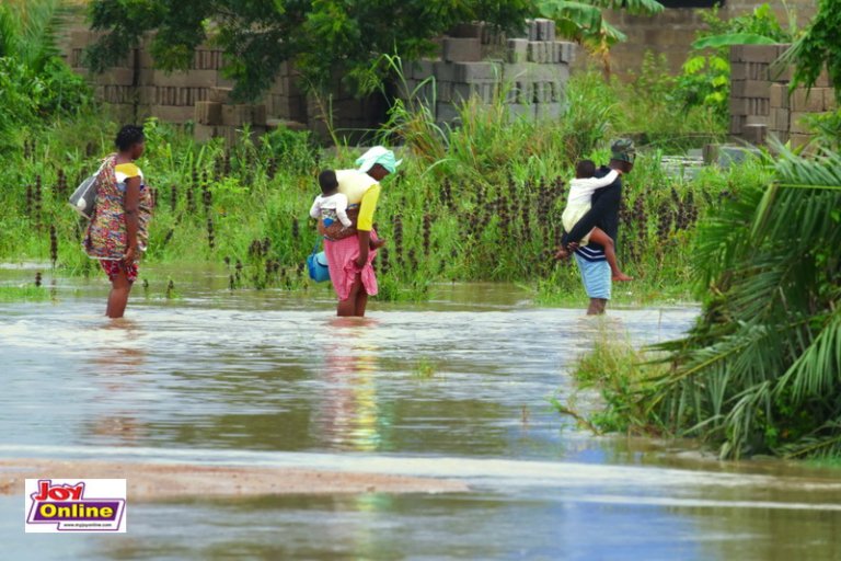 Ga South Municipality Affected Most By Heavy Downpour. 64