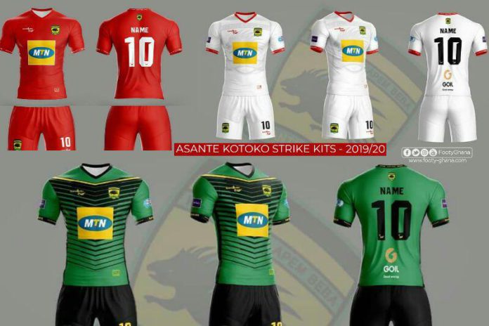 Asante Kotoko STRIKE jerseys