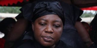 First wife of murdered Mfantseman MP, Ophelia Quansah Hayford