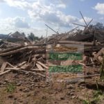 Church building collapse in Akyem Batabi